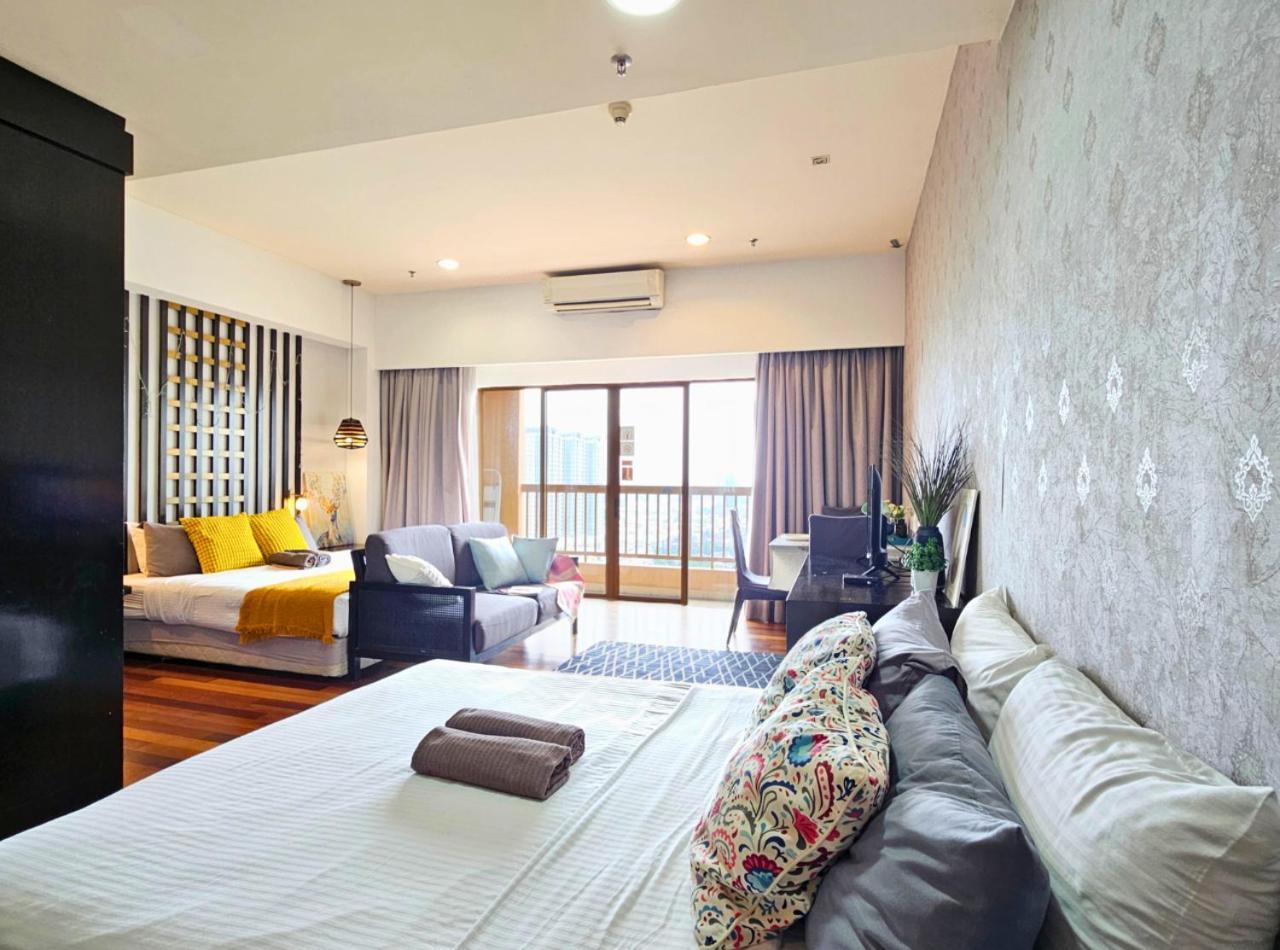Sunway Studio Homestay With Balcony, Connecting Sunway Pyramid Mall & Sunway Lagoon Petaling Jaya Cameră foto